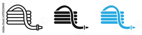 Hose icon vector