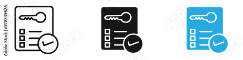 Key takeaway icon vector