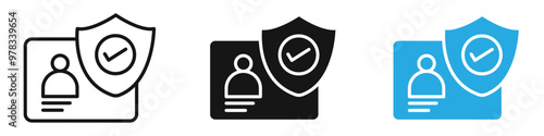 KYC icon vector