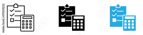 Accounting icon vector