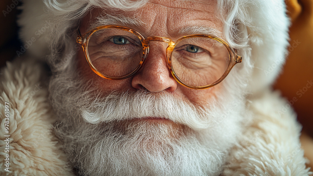 Santa in close-up Santa in close-up
