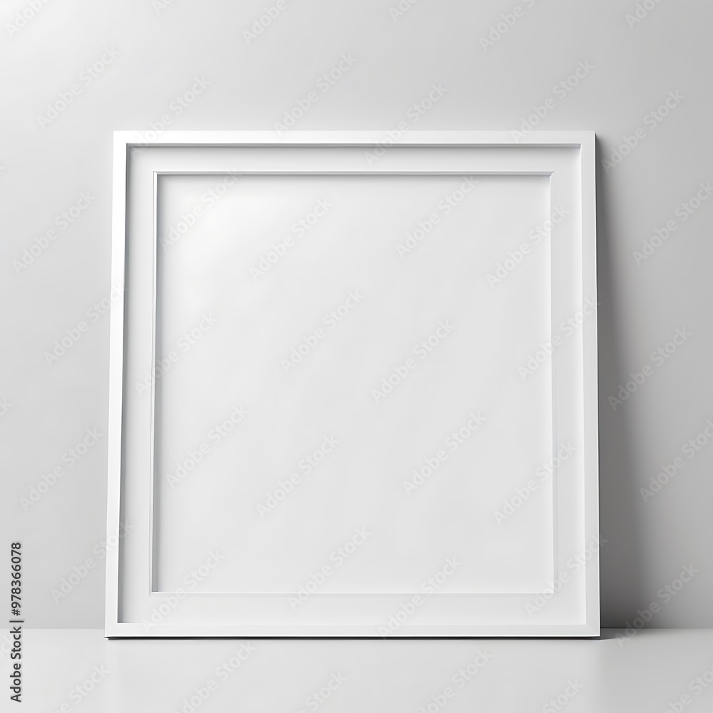 blank photo frame on the wall blank photo frame on the wall