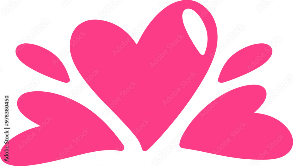 Abstract Love Shape Abstract Love Shape