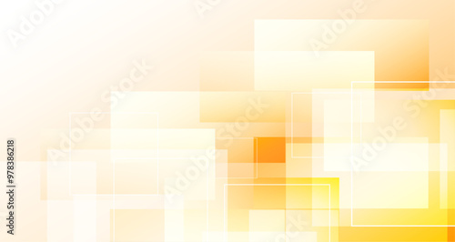 abstract background featuring soft yellow and orange gradients, creating a warm and inviting visual atmosphere