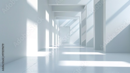 A simple yet impactful design diagram set against a clean and pure white background. The diagram might feature geometric shapes like circles, squares, and triangles. There are lines connecting differe