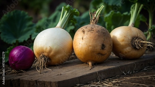 Fresh Potato on the farm
