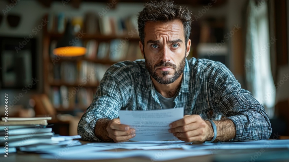 A Mountain of Papers, a Sea of Anxiety: One Man's Struggle A Mountain of Papers, a Sea of Anxiety: One Man's Struggle