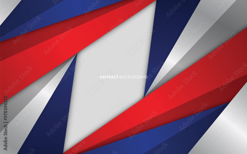 Modern abstract background blue and red with white colorful Modern abstract background blue and red with white colorful