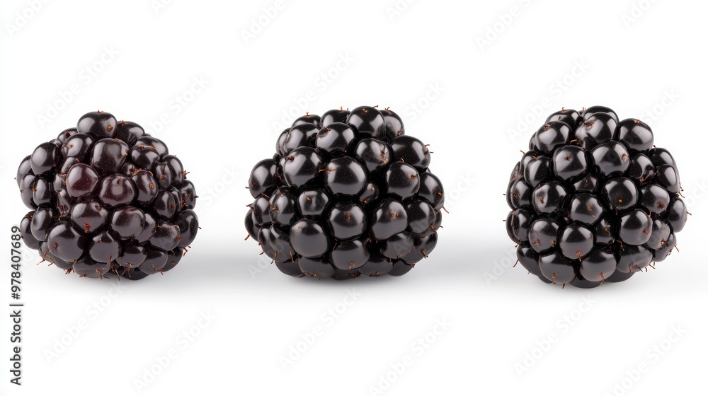 99. Detailed top view and side view of blackberries, including a heap and pile arrangement, isolated on a white background, perfect for a cutout file for graphic design purposes 99. Detailed top view and side view of blackberries, including a heap and pile arrangement, isolated on a white background, perfect for a cutout file for graphic design purposes