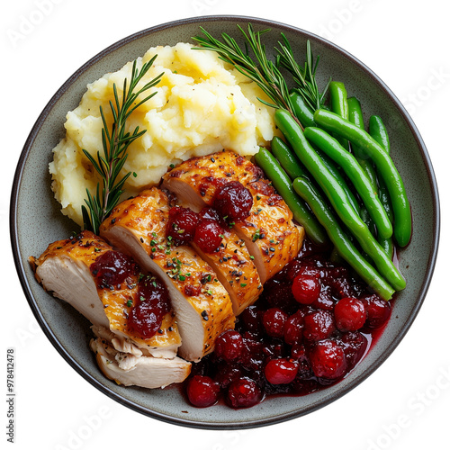 Holiday Dinner Plate