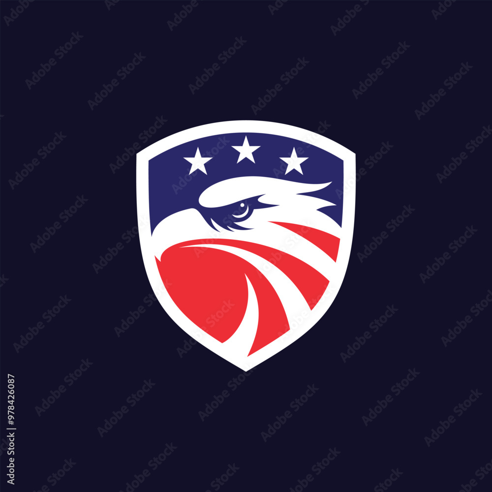 eagle head logo vector illustration eagle head logo vector illustration