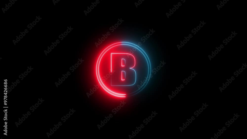 Bright red and ash capital alphabet neon animation, neon font letter animation and black background, fire letter, latte motion on black background, animated neon. 4k animation video Bright red and ash capital alphabet neon animation, neon font letter animation and black background, fire letter, latte motion on black background, animated neon. 4k animation video