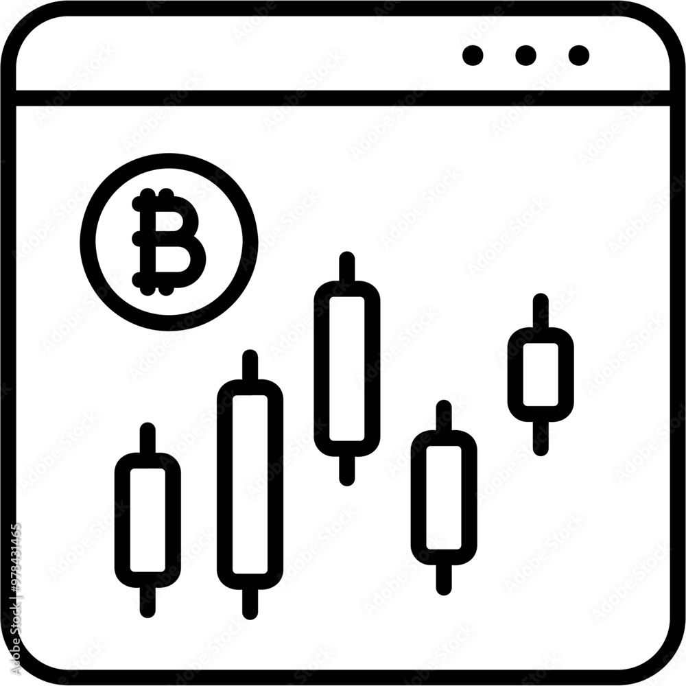 Crypto Trading Icon Crypto Trading Icon
