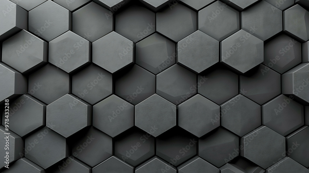 Abstract background with a hexagonal pattern. Abstract background with a hexagonal pattern.