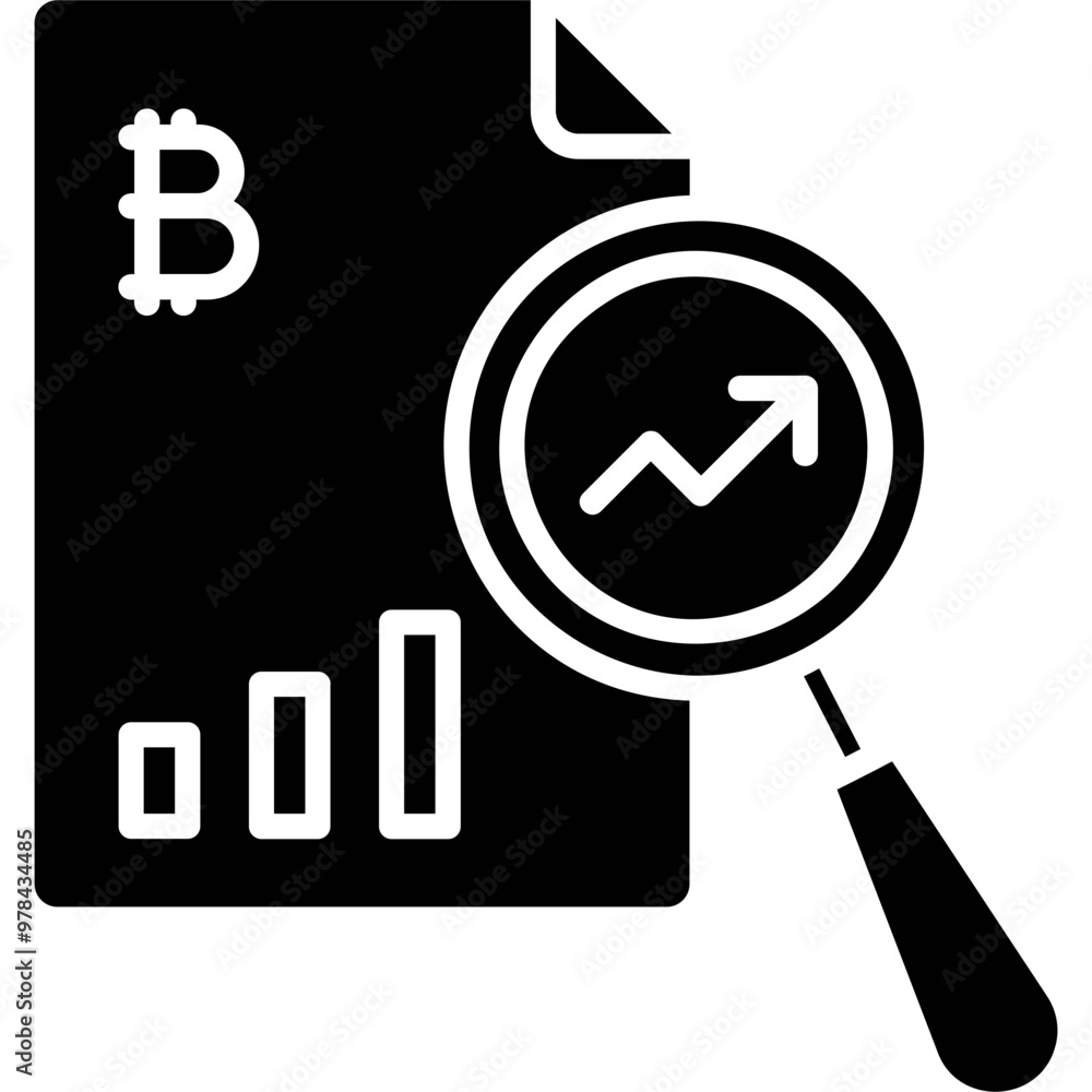 Coin Analysis Icon Coin Analysis Icon
