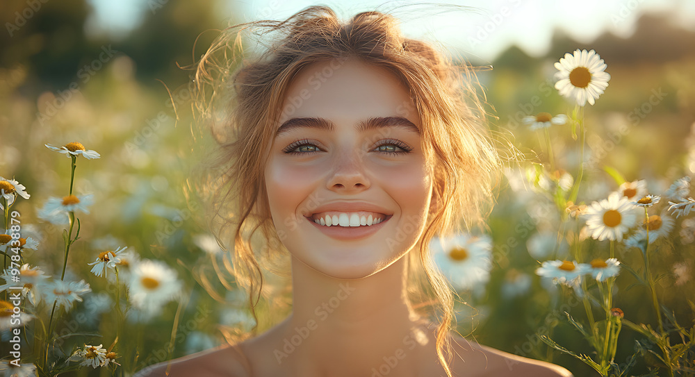 “Happy Young Woman Smiling and Looking Up in a Green Meadow”
“Happy Young Woman Smiling and Looking Up in a Green Meadow”