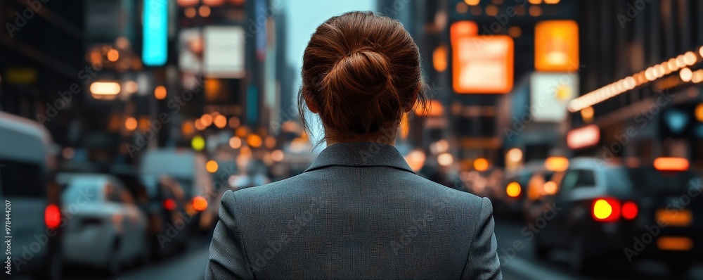 A professional individual stands in a vibrant urban environment, reflecting on the bustling city life and opportunities ahead. A professional individual stands in a vibrant urban environment, reflecting on the bustling city life and opportunities ahead.