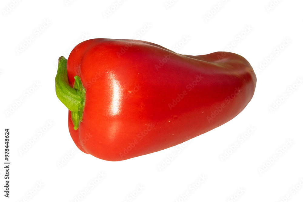 Papryczka, papryka czerwona. Warzywo bez tła. Papryczka, papryka czerwona. Warzywo bez tła.