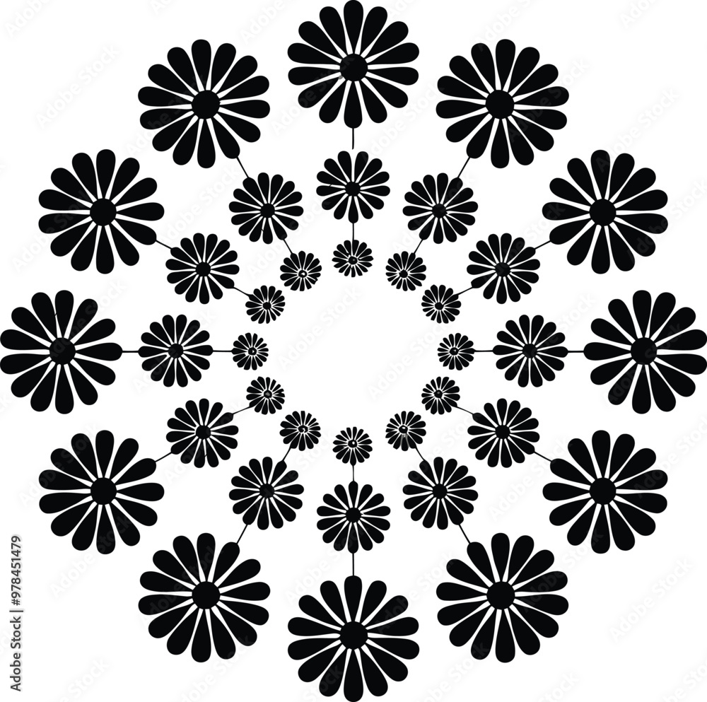 A simple Mandala Design A simple Mandala Design