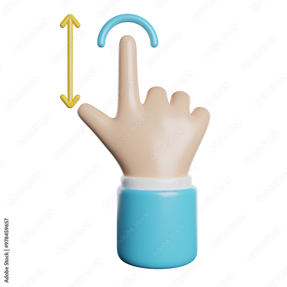 Swipe Gesture Hand Swipe Gesture Hand