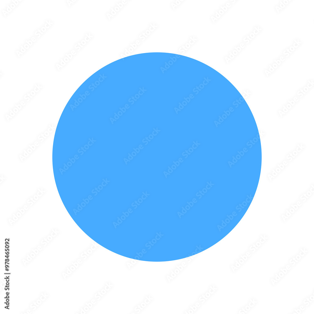 Blue circle with transparent background Blue circle with transparent background