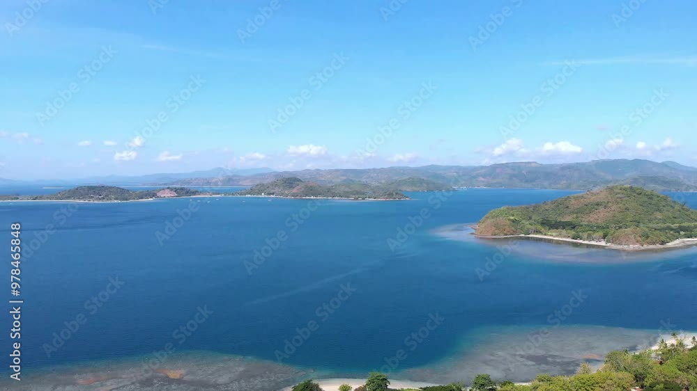 View from Island Gili Asahan to Gili Gede, Lombok, Indonesia, Southeast Asia.
Aerial view from Island Gili Asahan to Gili Gede, Indonesia. View from Island Gili Asahan to Gili Gede, Lombok, Indonesia, Southeast Asia.
Aerial view from Island Gili Asahan to Gili Gede, Indonesia.