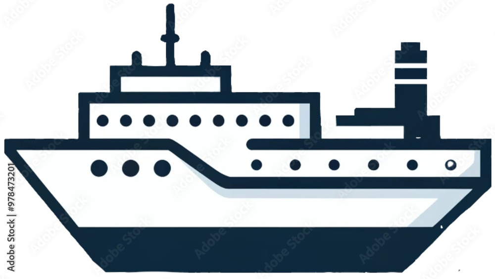 Obraz premium 배 보트