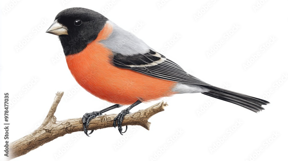 Bullfinch Bird. Bullfinch Bird.