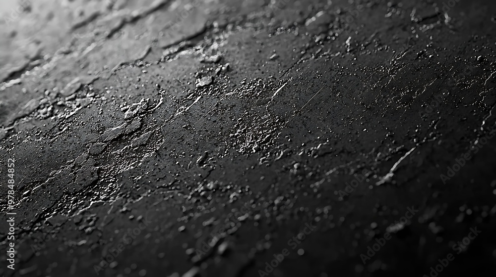 Black Dusty Surface Texture : Generative AI Black Dusty Surface Texture : Generative AI