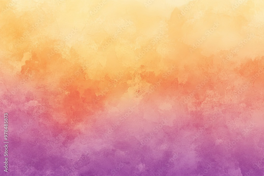A vibrant watercolor gradient blending soft hues of orange, yellow, and purple, perfect for artistic backgrounds and designs. A vibrant watercolor gradient blending soft hues of orange, yellow, and purple, perfect for artistic backgrounds and designs.