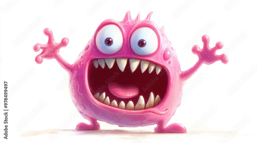 Pink Monster. Pink Monster.