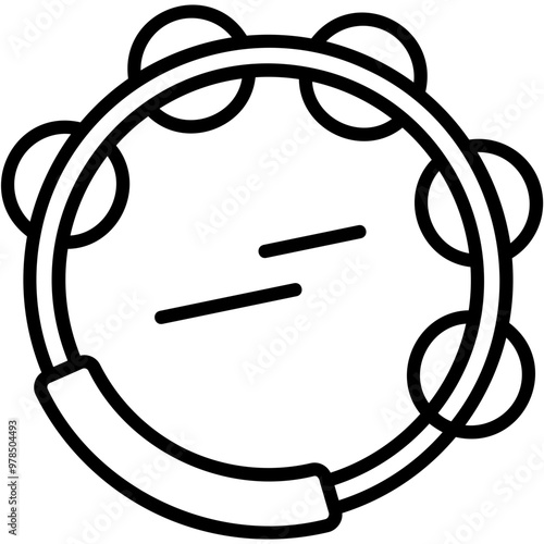 Tambourine Icon