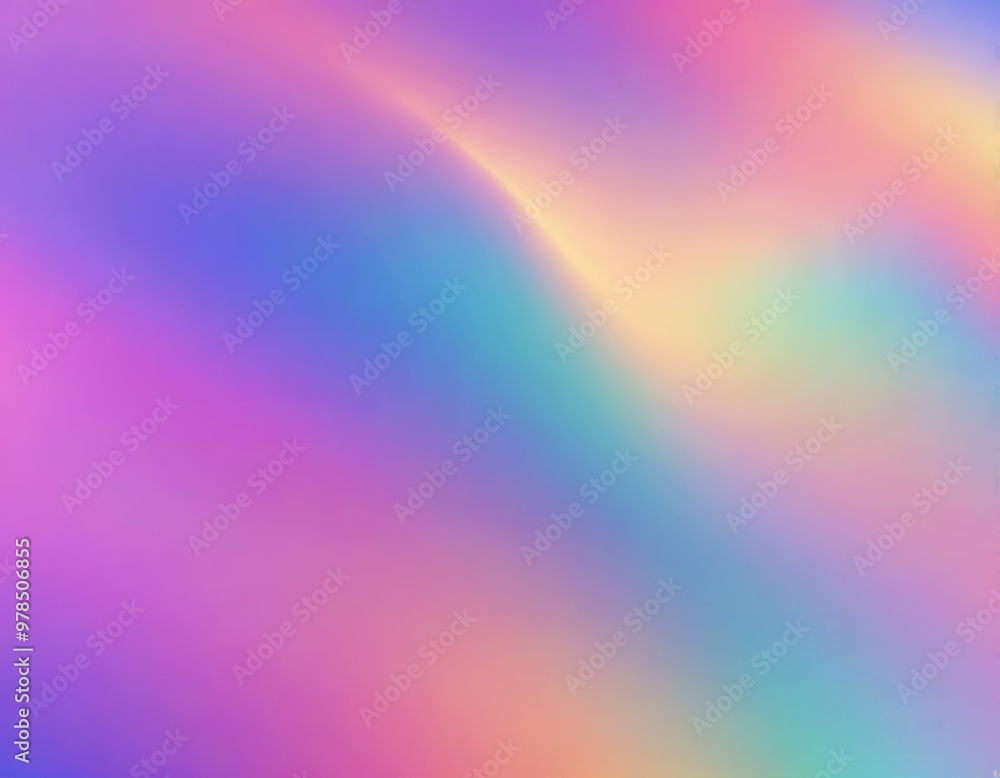 Obraz premium Iridescent gradient background