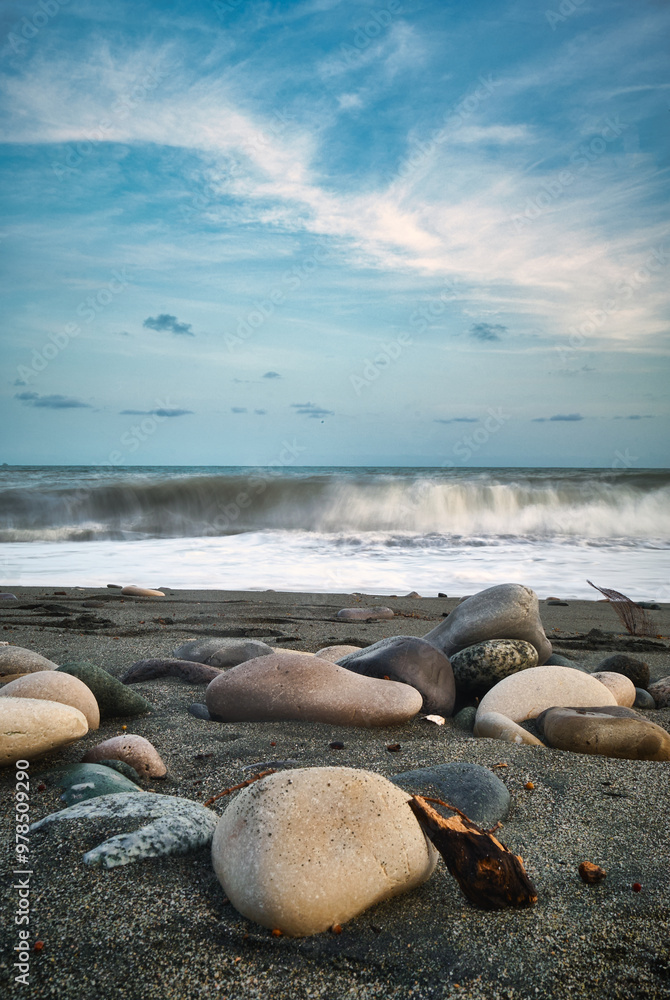 rocks on the beach rocks on the beach