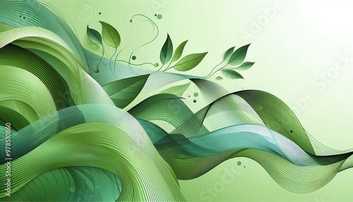 background with leaves