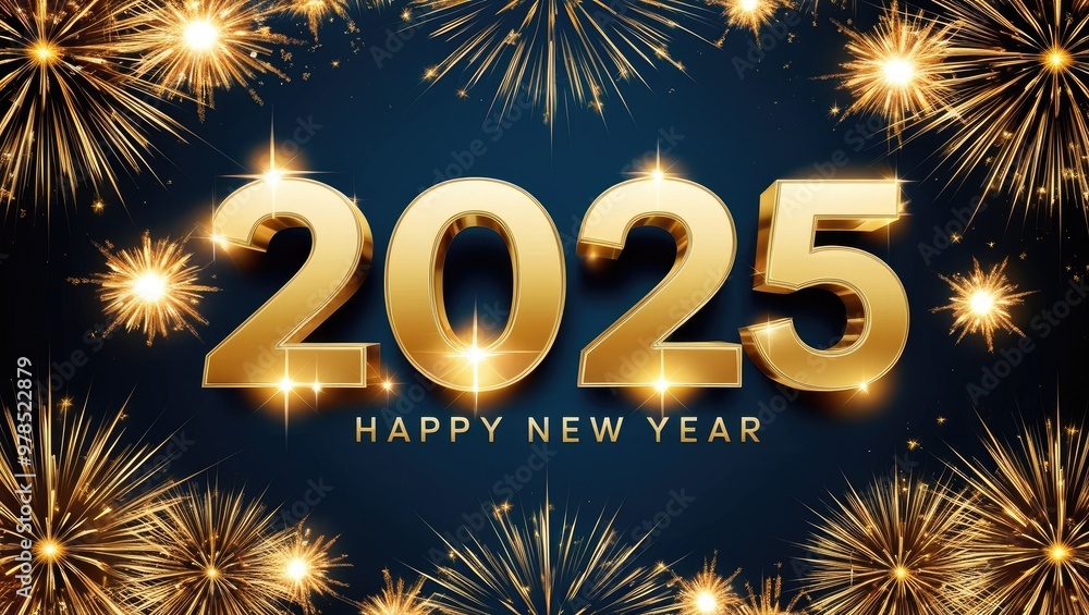 Celebrating 2025: A Golden New Year Celebrating 2025: A Golden New Year