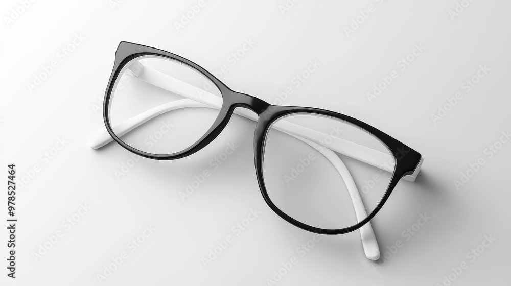 Stylish black eyeglasses with a modern design, perfect for fashion and vision enhancement. Stylish black eyeglasses with a modern design, perfect for fashion and vision enhancement.