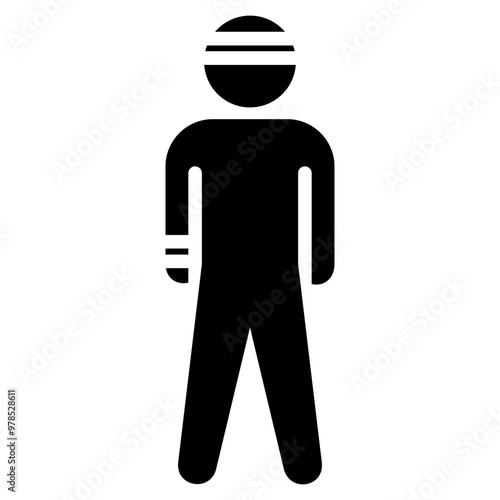 Broken Arm Icon