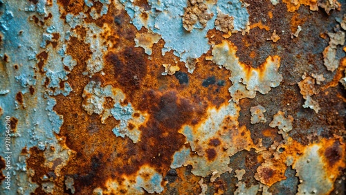 Ultra HD 4K image of a corroded, grungy texture featuring exceptional clarity and detail.