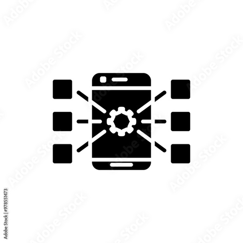 application glyph icon