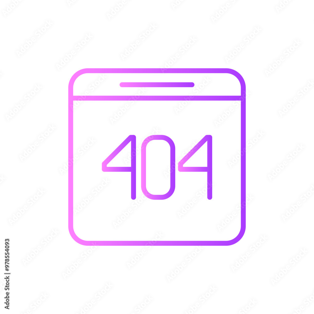 error gradient icon error gradient icon