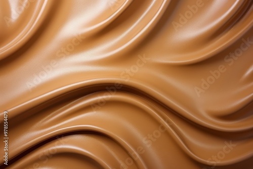 Abstract Brown Liquid Texture Background