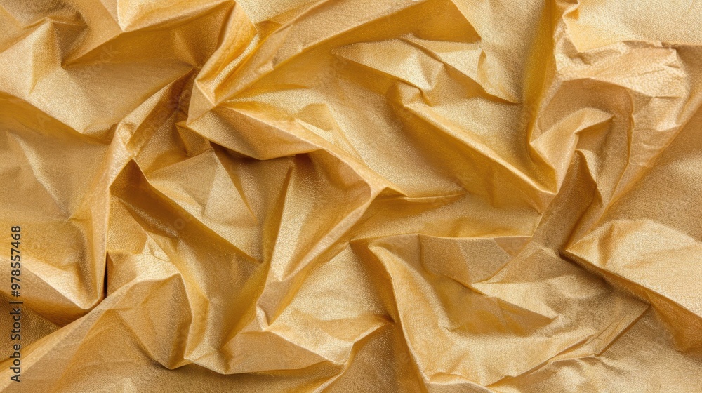 Stunning golden texture with rich creases, perfect for a luxury backdrop or elegant design projects. Stunning golden texture with rich creases, perfect for a luxury backdrop or elegant design projects.