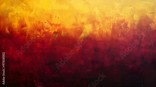 Gradient Yellow to Maroon abstract background