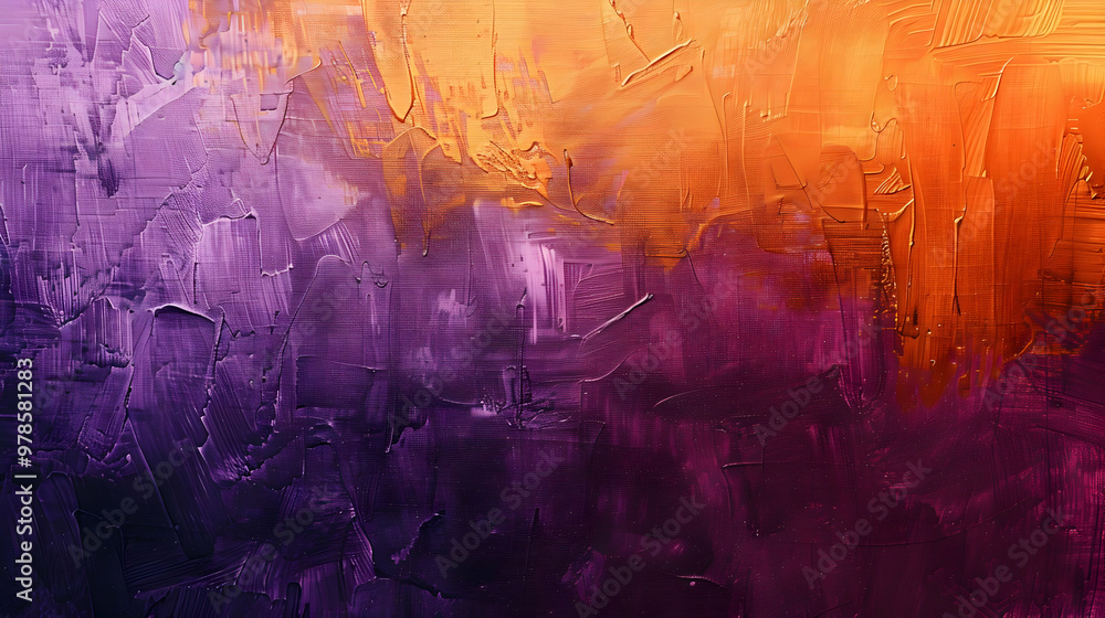 Obraz premium Gradient Orange to Purple abstract background