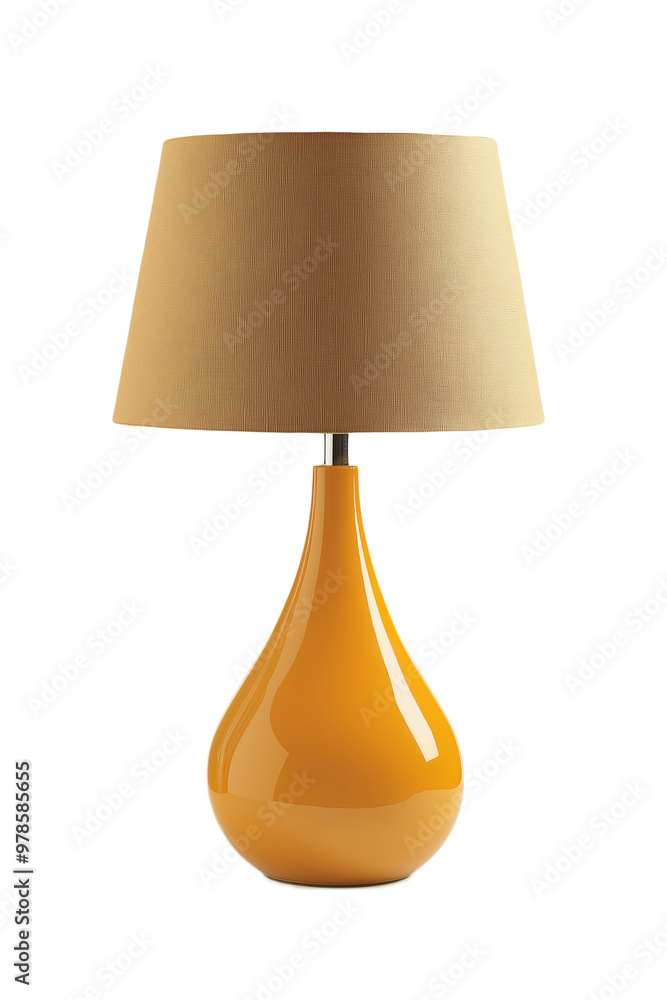 Modern table lamp isolated on transparent or white background Modern table lamp isolated on transparent or white background