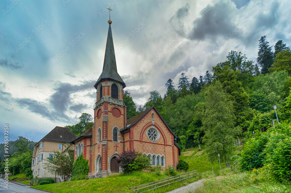 Triberg is a city in Germany, located in the state of Baden-Württemberg, in the Black Forest-Baar district. Triberg is a city in Germany, located in the state of Baden-Württemberg, in the Black Forest-Baar district.