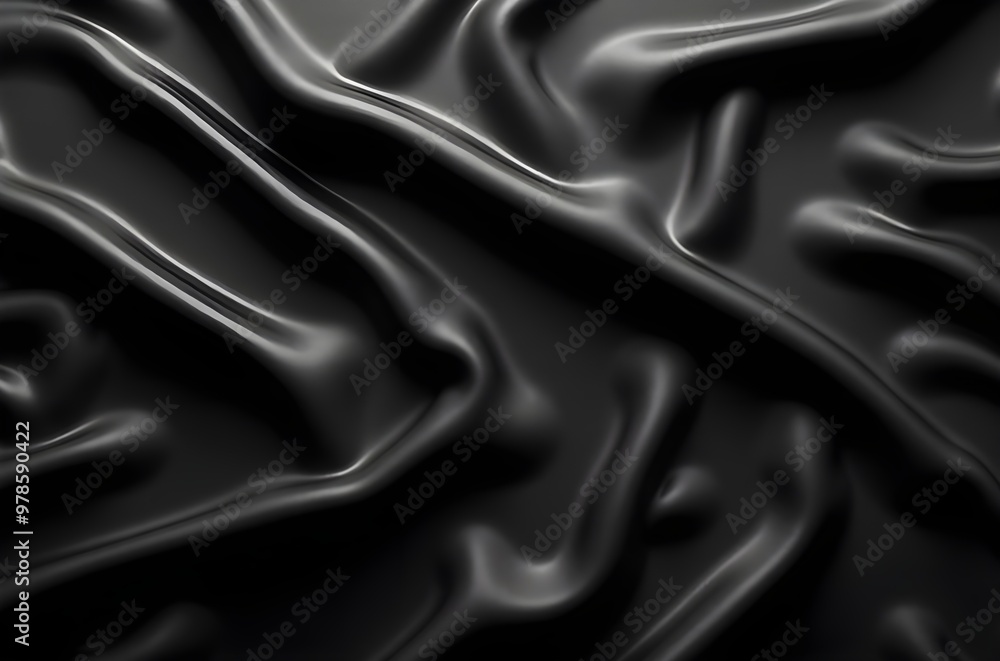 Fototapeta premium black satin background