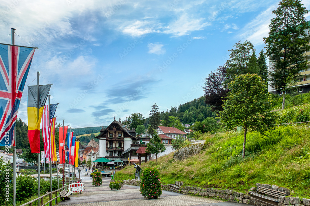 Triberg is a city in Germany, located in the state of Baden-Württemberg, in the Black Forest-Baar district. Triberg is a city in Germany, located in the state of Baden-Württemberg, in the Black Forest-Baar district.