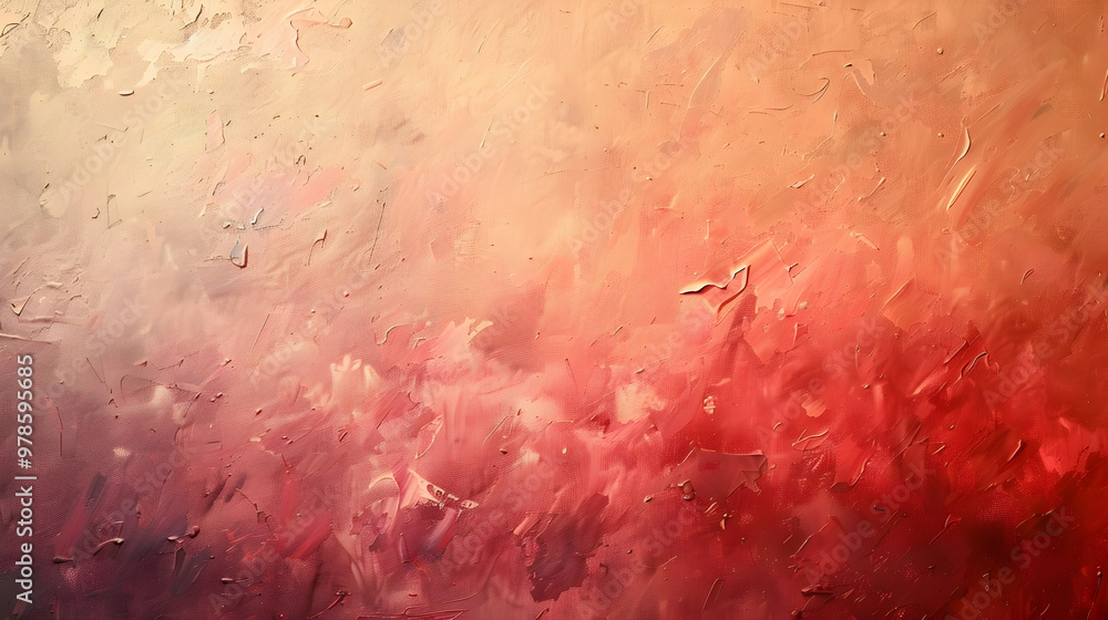 Fototapeta premium Gradient Ivory to Salmon abstract background